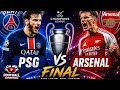 Champions League Final: Arsenal Vs PSG #arsneal #psg #viral 