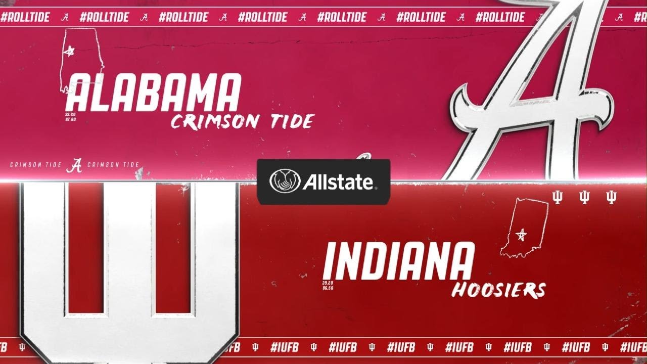 Alabama vs Indiana - CFP Quarterfinal (College Football 26 sim) - YouTube