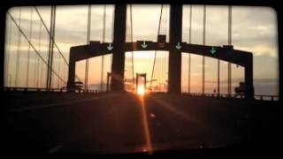 Famous Sunset over Delaware Memorial Bridge  (Created with @Magist Wealth