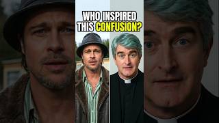 You Won't Believe Where Brad Pitt Got His Snatch Accent From 😱 #shorts #bradpitt #fatherted