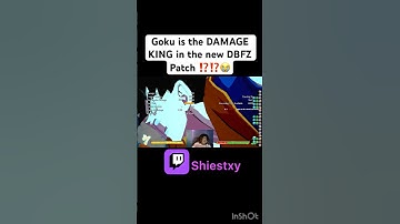 Goku combos are CRAZY in the new DBFZ patch?! #shorts