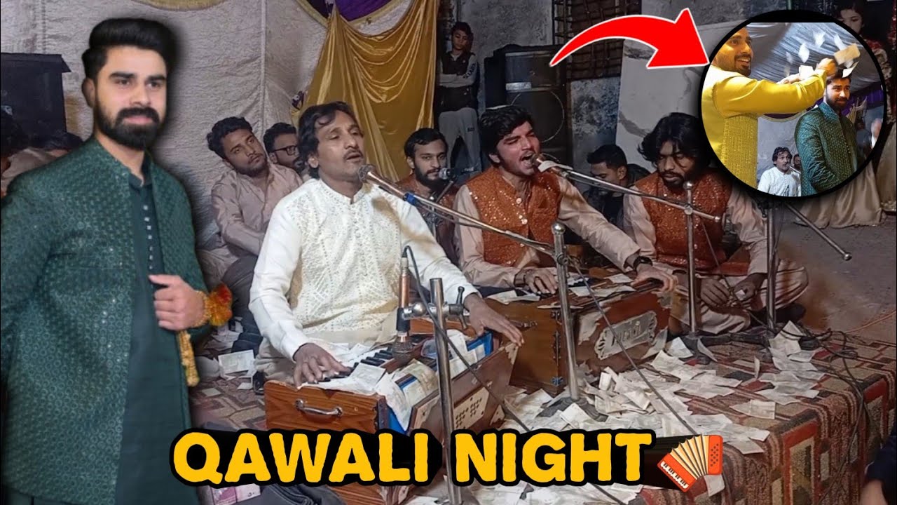 HAMZA KA SEHRA SUHANA LAGTA HAI😮‍💨 | 1ST TIME QAWALI ATTEND KI😂 | 3RD EVENT OF HAMZA's WEDDING