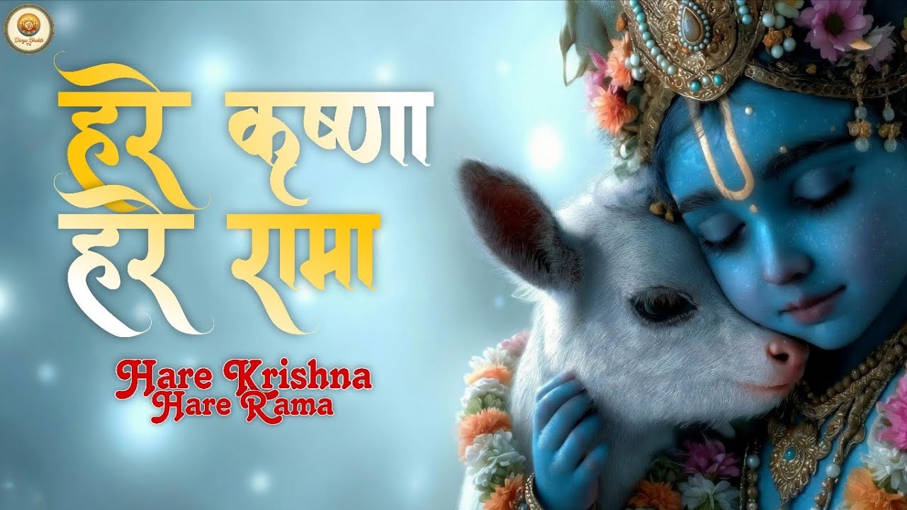 सोते समय इसे सुनने से बढ़ेगी सकारात्मक ऊर्जा | 1 Hour Hare Krishna Mahamantra | 2026