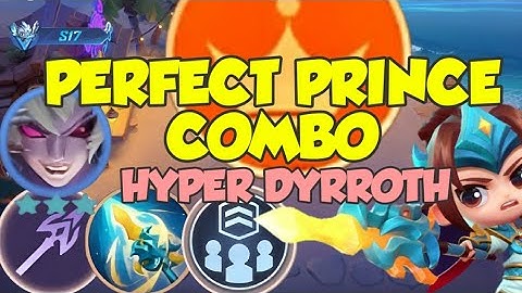 PERFECT PRINCE COMBO LANCER DYRROTH #magicchess #mobilelegends #magicchessmobilelegends #ml #mlbb