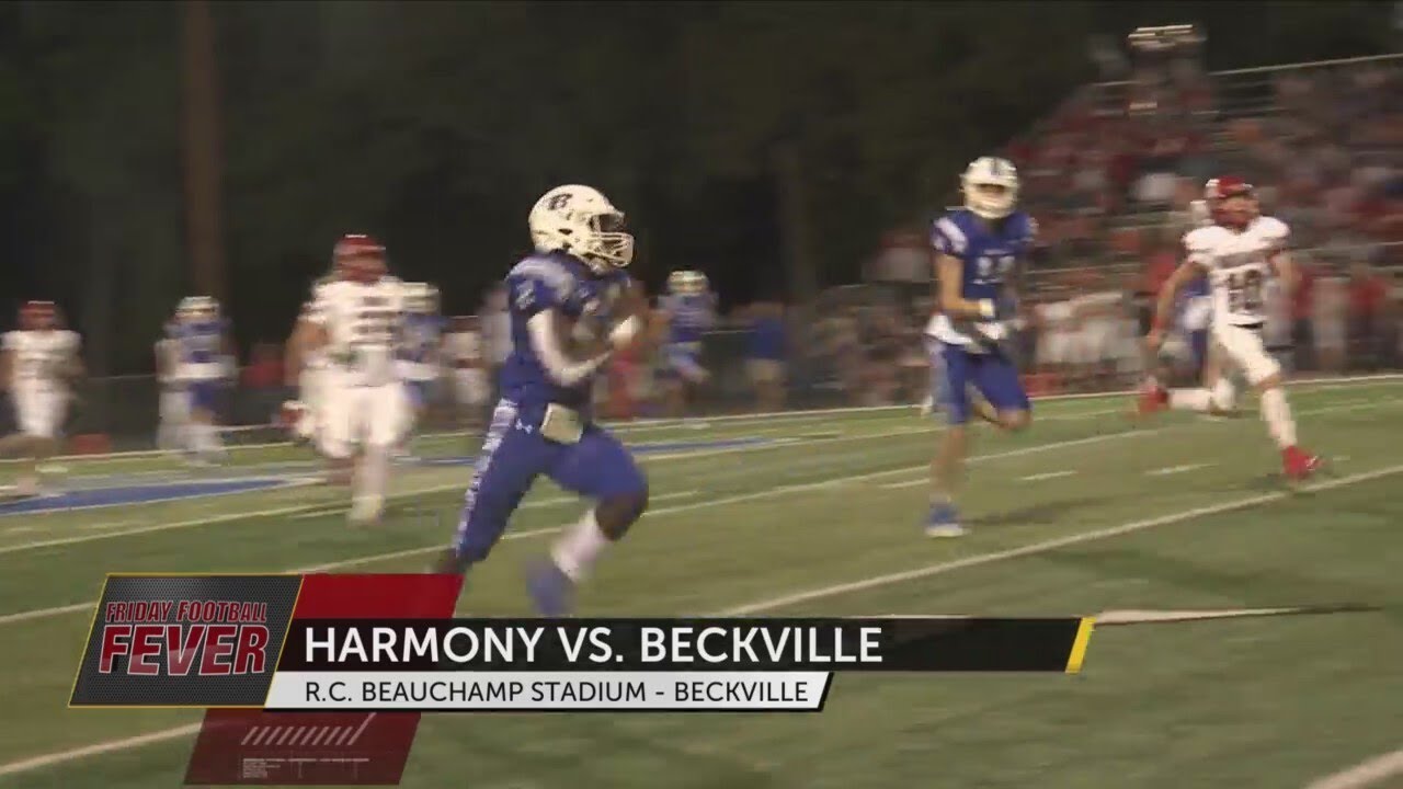 SPOTLIGHT GAME Beckville gets Week 3 home win over Harmony YouTube