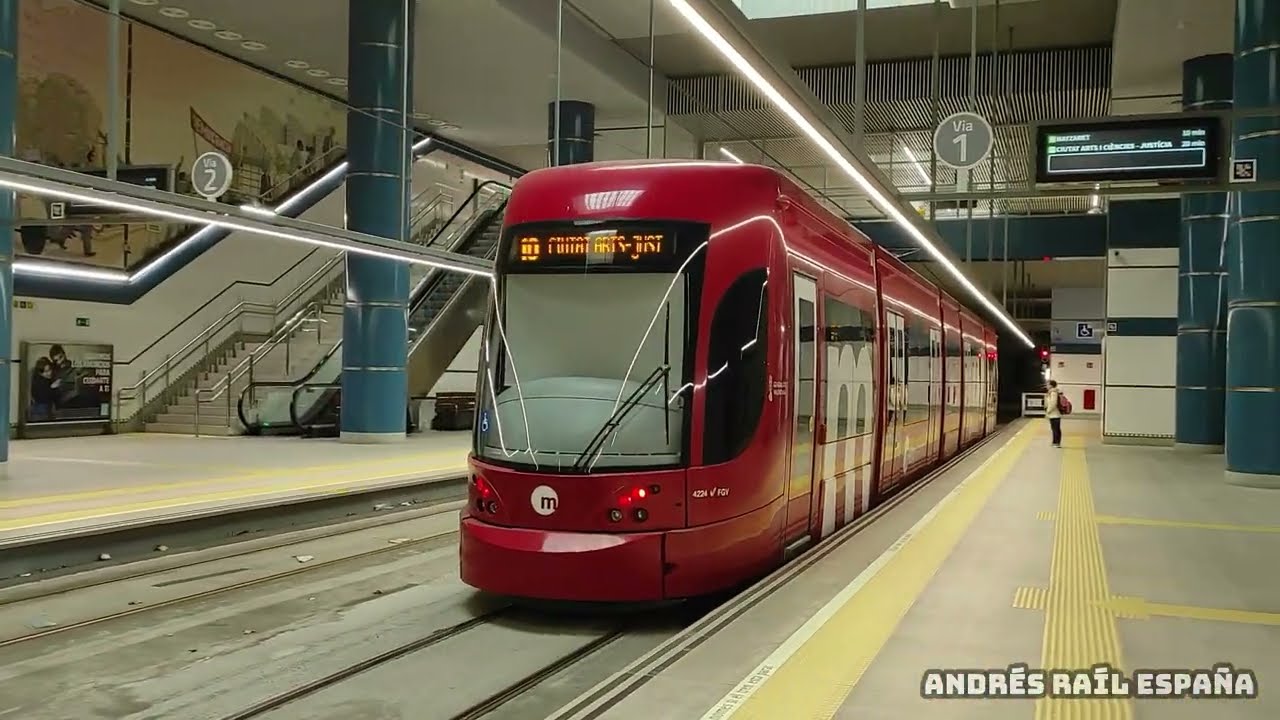 Estación de Amado Granell-Montolivet | Metrovalencia | L10 | HD