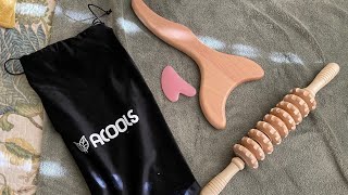Acools 3-in-1 Wood Therapy Massage Tools Amazon Review