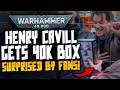 Henry Cavill gets HYPED for 40K Models!