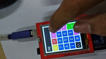 Kalkulator tft lcd shield touchscreen 2.4 inch arduino