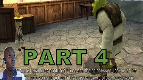 Shrek the Third (PSP) Walkthrough Part 4 With Commentary