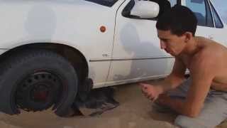 How to get out of sinking in sand  ...