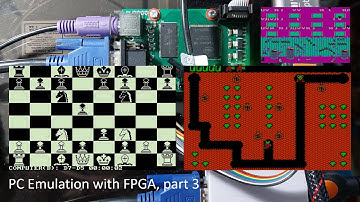 XT-like PC Emulation with FPGA, part 3 (initial CGA implementation)