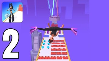 High Heels - All Levels Gameplay Android, iOS | Noob vs Pro vs Hacker  | Part 2