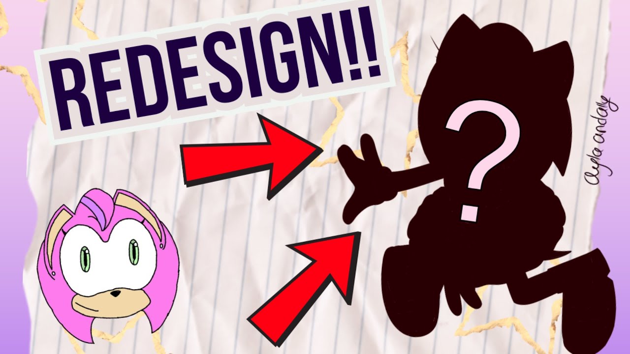 Redesigning MY OLD Sonic the Hedgehog OC from years ago - YouTube