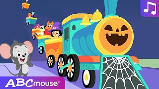 halloween train chugga chugga boo all aboard the abcmouse halloween train song for kids