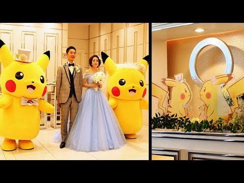 Official Pokemon Weddings Are Now A Thing AND ITS AMAZING!