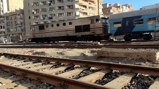 تالق قطارات الفيوم بالهنشيل في صعيد مصر