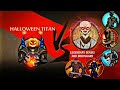 Shadow Fight 2 Halloween Titan Vs Legendary Sensei And Bodyguards