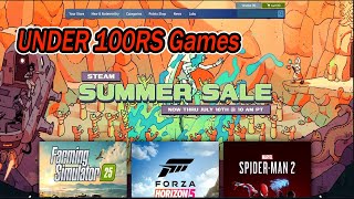 Steam Summer Sale 2025: Top Games Under 100 Rupees