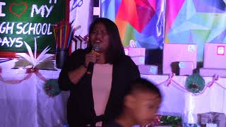 JPLSHS Batch 77 Christmas Party 2018 Guest singer