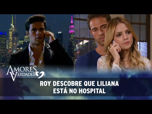 Amores Verdadeiros - Nikki conta á Roy que Liliana foi ferida e está no hospital class=