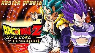 DBZ SPECIAL TENKAICHI 3 ADDITIONS AND ROSTER UPDATE #2
