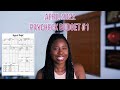 April 2022 Paycheck Budget #1 | Budget With Me | Minding My Money