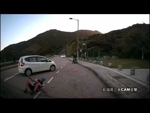 [車CAM直擊] 花生系列 🥜 笑死冇命賠😂😂 Honda 車手一野閘到路權L自炒反車 好在冇撞到架車啫😂😂