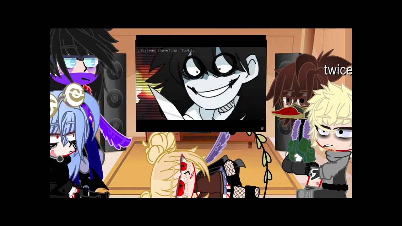God damn it this took forever //the  League of villains react to Jeff the killer//creepy pasta//mha￼