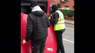 Tyco Bmw Bike Technicians Fixing Broken-Down Bus At Putney Hill, London
