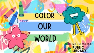 Ridgewood Public Library Summer Reading Club: Color Your World 2025