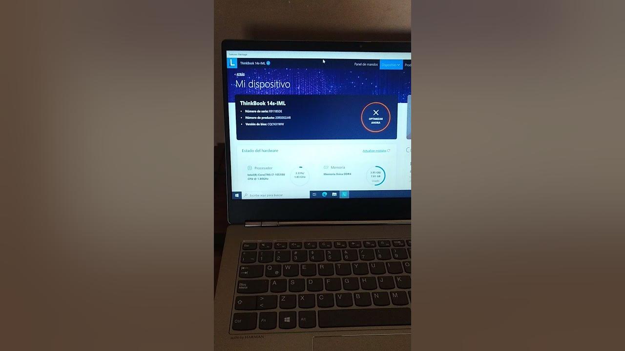 Falla Lenovo ThinkBook - YouTube