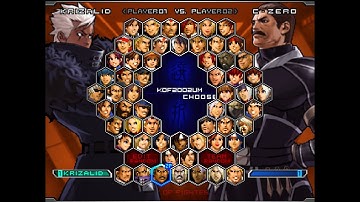 Krizalid vs Clone Zero (CPU) - The King Of Fighters 2002 Unlimited Match Gameplay
