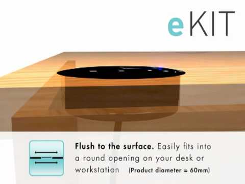 Ekit Multi Desk Hub With 3 Usb Ports Audio Ports And Card Readers