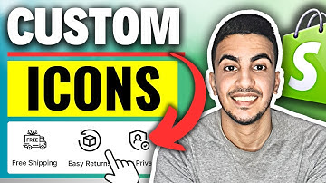 Aangepaste pictogrammen toevoegen aan een productpagina in Shopify