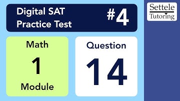 Digital SAT 4, Math Module 1, Question 14 (xy-plane)