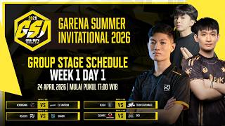 CODM Garena Summer Invitational 2026 | Group Stage Day 1 | Garena Call of Duty®: Mobile