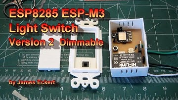 ESP8285 ESP-M3 Light Switch Version 2 Dimmable