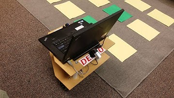 Robofest Vcc 2016 Challenge "Mosaic" Example Run to recoginze 5