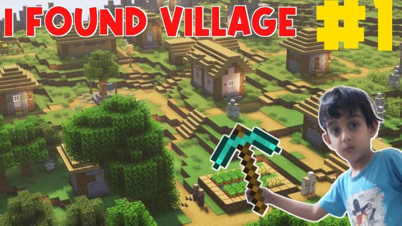 I FOUND VILLAGE | MINECRAFT SURVIVAL #1 - YouTube