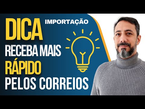 Como receber mais rápido sua importação do Brasil para Portugal, feita pelos correios!