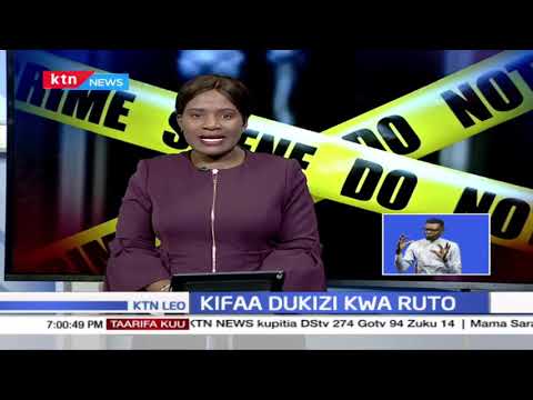 Kifaa Cha Drone Chapaa Kwa Naibu Rais Huku Jirani Raia Muingereza Apelelezwa Kudadisiwa Nia Yake