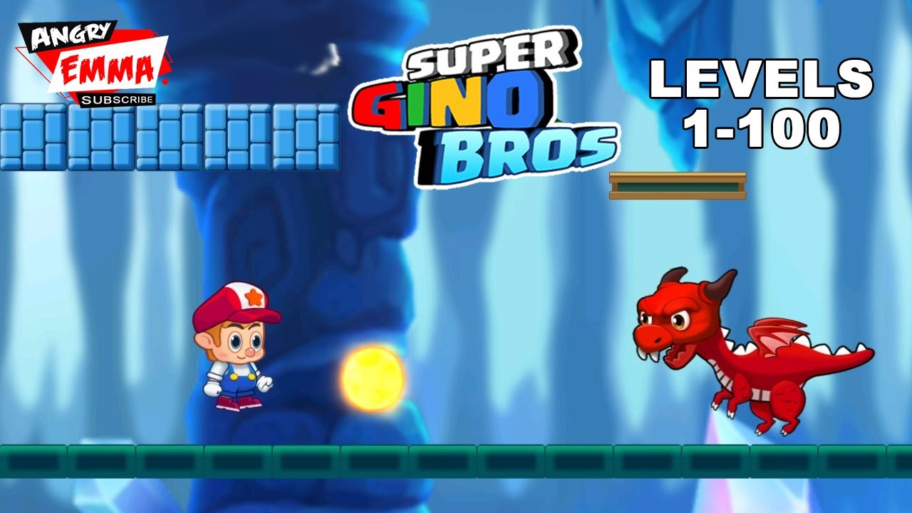 Super Gino Bros Levels 1100 YouTube