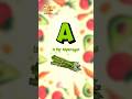 A to Z Vegetables Kids #abclearning| ABC Learning forMazedaar Tarike Se | #shorts #kids