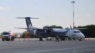 Bombardier DHC-8-400 а/к Аврора | Рейс Петропавловск-Камчатский - Анадырь