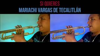 Video thumbnail of "Como Tocar Si Quieres - Mariachi Vargas (Trompeta 1 y 2) TONO ORIGINAL"