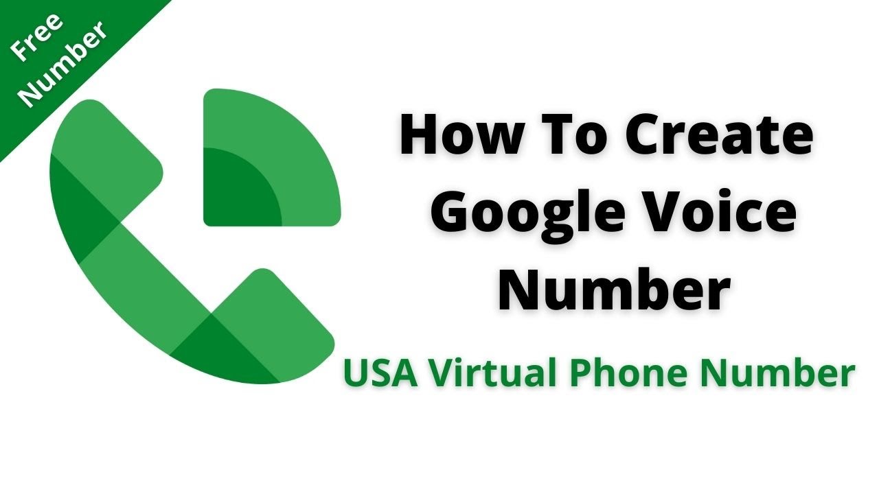 How To Create Google Voice (GV) Free Voip Phone Number YouTube