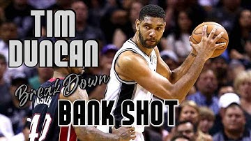Tim Duncan Tribute - The art of BANK SHOT - Basketball Signature Move