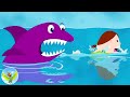 Scary Shark, एक के साथ एक, Comedy Cartoon and Kids Fun Videos