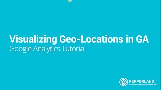 How To Create Custom GEO Maps in Google Analytics